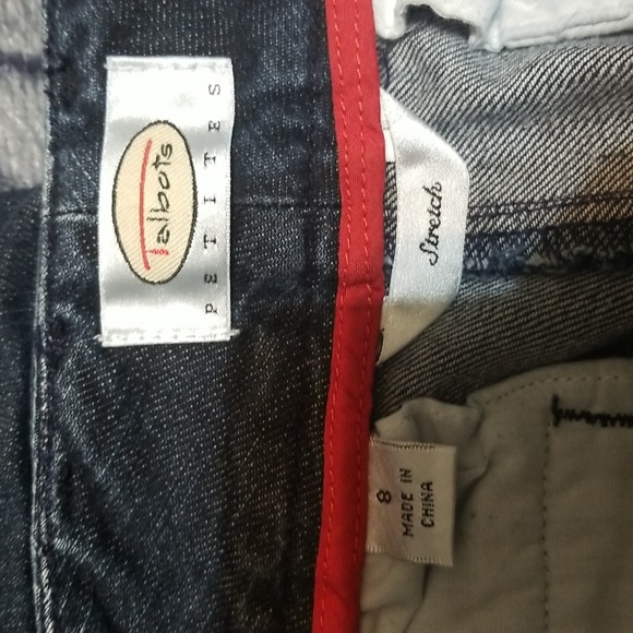 Talbots Petites Jeans Stretch Denim Button (host pick) - Picture 5 of 6